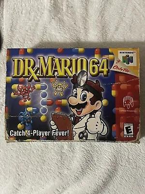 Dr. Mario 64 (Nintendo 64) N64 EMPTY BOX ONLY NO GAME! • $20