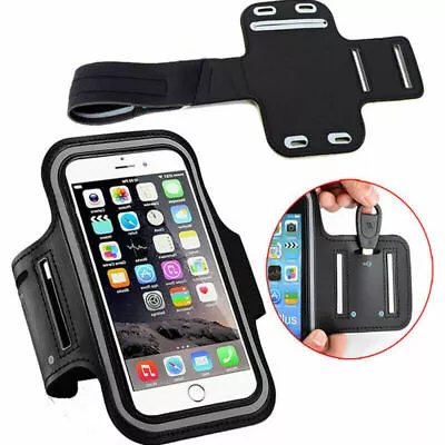 Sports Gym Armband Case Running Exercise For Samsung Galaxy J2 J3 J4 J5 J6 J7 J8 • £5.99