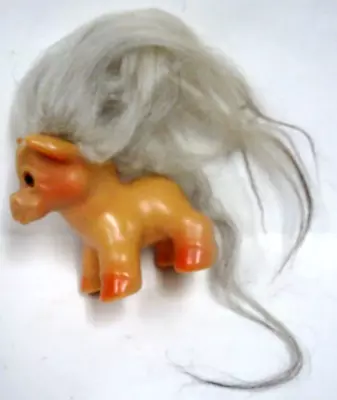 RARE Dam Things Est. 1964 2.5  Tall Horse Troll W/RARE Black/White Long Hair • $129.99