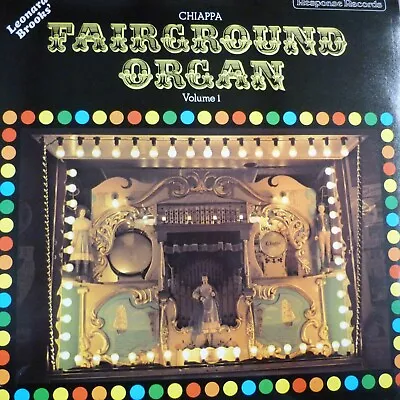 £8 • Buy LP Vinyl Record LEONARD BROOKS Chaippa Fairground Organ Vol 1 , 1978