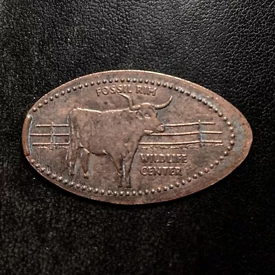 Yak Cattle Fossil Rim Wildlife Center - Press Coin Elongated Penny Souvenir • $2.99