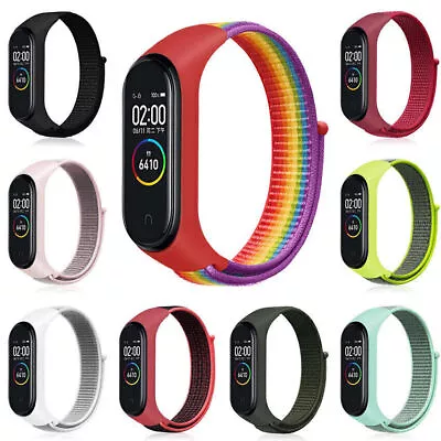 Fit Xiaomi Mi Band 2/3/4/5/6 Bracelet Watch Band Wrist Band Strap Replacement UK • £1.19