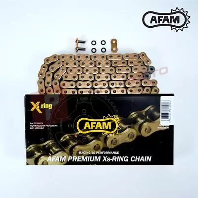 Afam Gold 530 Pitch 118 Link Chain Fits Kawasaki ZZR1400 (ALL) 2012-2020 • £145.35