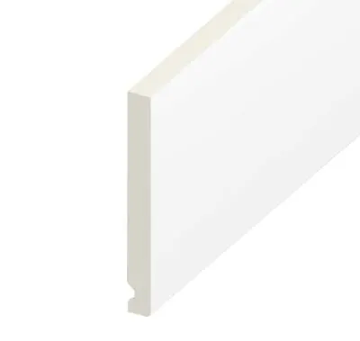 Flat Fascia Euroboard 150mm UPVC White Rafter Fitting 5m Length • £32