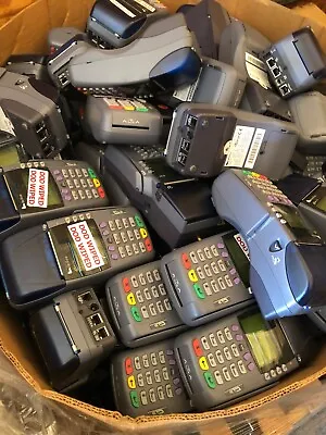 LOT-10 VeriFone Omni 3750 Credit Card Terminal Machine Payment Device UNTESTED • $225