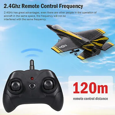 RC Airplane 2.4Ghz 2CH 3-Axis Remote Control Plane EPP Aircraft Glider RTF • $43.59