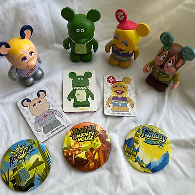 4 DISNEY VINYLMATION 3  Muppets - Janice  And Pigs In Space And Toy Story • $22