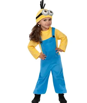 Minions Rise Of Gru Child Halloween Costume Unisex Jumpsuit With Headpiece 3T-4T • $24.99