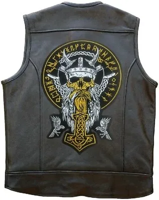 Odin Large Large Back Embroidered Patch For Vest/Iron-on • $19.99