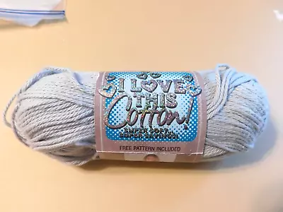 I Love This Cotton Yarn Hobby Lobby 3.5oz 310 Dove • $5