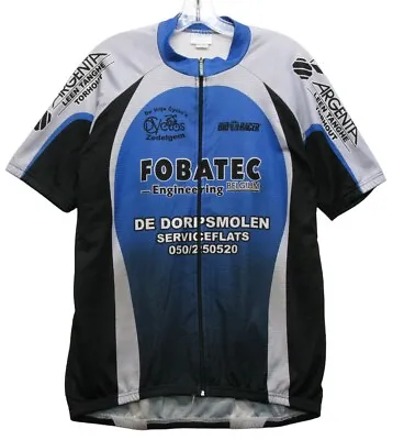 Vintage Bio Racer Fobatec Zedelgem Racing Cycling Bike Jersey Mens XL • $14.30
