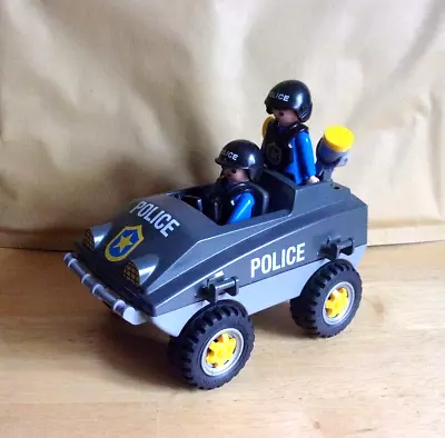 Playmobil Police Car And Figures 2003 • £5.99