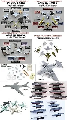 1/144 H6-K  C-130 Plane8pcs Small Air Force Fighter KITS!4D UNASSEMBLED!NO BOX • $5.59