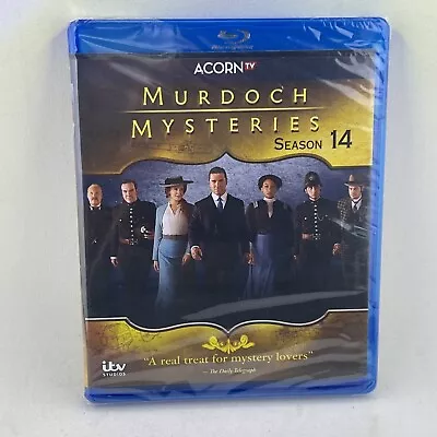 Murdoch Mysteries: Season 14 (Blu-ray 2021 2-Disc) BRAND NEW & SEALED! • $34