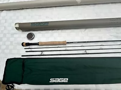 4- P Sage Graphite Llle  1090- 9' Fly Fishing Rod 4 1/2 Oz #10 Sleeve Metal Tube • $400