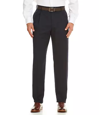 Hart Schaffner Marx Mens New $95 Expander UNHEMMED Suit Dress Pants 48L LONG • $56.99