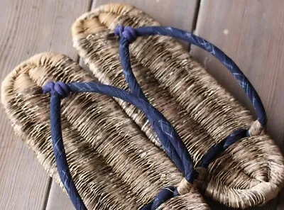 Zouri Zori Waraji Japanese Handmade Sandals Made Of Bamboo 28cm From JAPAN F/S • $83.50