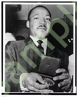 Martin Luther King Jrshowing Medallion Received From Mayor WagnerCivil Rights • $9.99