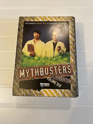 Mythbusters Season 1: Vol 2 4-Disc DVD Set Episodes Discovery • $12.99