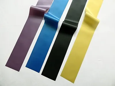 Latex Rubber Stripping Strips 0.33mm Thick 2inches/50mm Wide Various Colours • £1.75