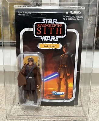 $499.99 • Buy Star Wars Hasbro - Vintage Collection - ROTS Darth Vader - 3.75” - With AFA Case