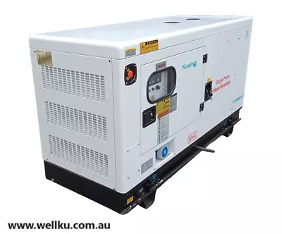 12.8KVA Silenced Diesel Generator 240V • $7500