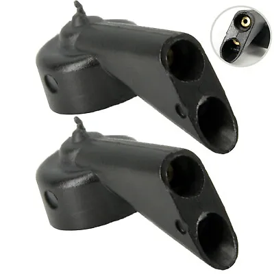 For Audi A3 A4 Q7 Rear Wiper Washer Nozzle Spray Jet Black 8E9955985 UK F&F SHIP • £6.06