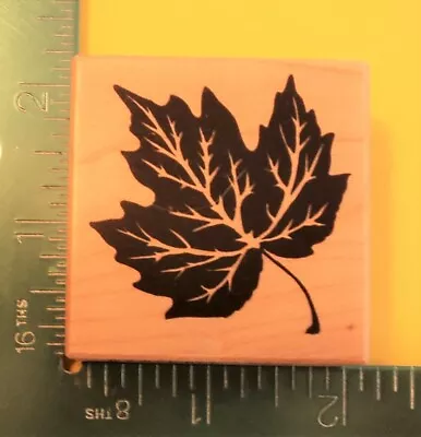 PSX MAPLE TREE LEAF Rubber Stamp E-1046 • $4.76