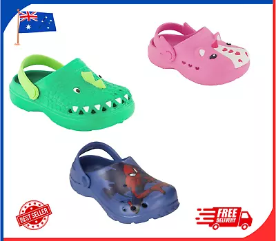 Kids Classic Clogs Slippers Garden Shoes Breathable Beach Shoe Unisex Women Men • $19.10