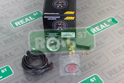 AEM X Series Oil Pressure Gauge 0-150 Psi Black/Black 30-0307 • $245.95