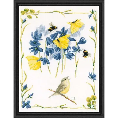 Vervaco® Chirping Chiffchaff Counted Cross-Stitch Kit • $59.99