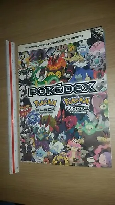 POKEDEX Pokemon Black White OFFICIAL UNOVA Guide Volume 2 2011 • $16