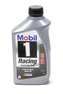 Mobil 1 0W50 Racing Oil 1 Qt Mob104145-1 • $34.78