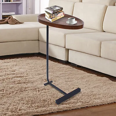 Small Side Table Narrow C Shaped End Table For Sofa Couch And Bed Bedroom New • $51.30