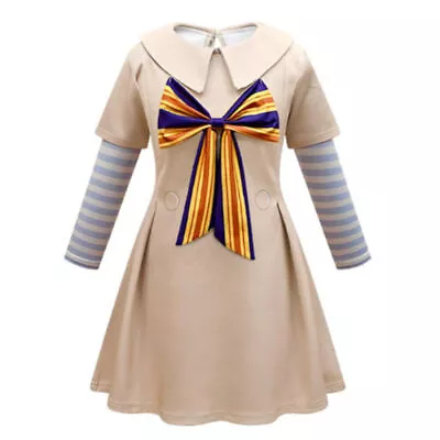 Horror Movie M3GAN Cosplay Costume Megan Dress AI Doll Robot Thriller Outfit • $31.89