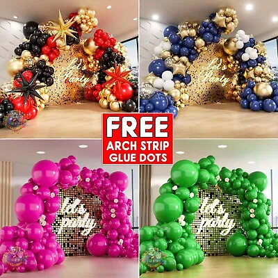 Balloon Arch Kit +Balloons Garland Birthday Wedding Party Baby Shower Decor UK 2 • £3.49