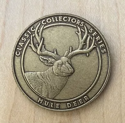 NRA National Rifle Association Classic Collectors Series Mule Deer Coin • $12.99