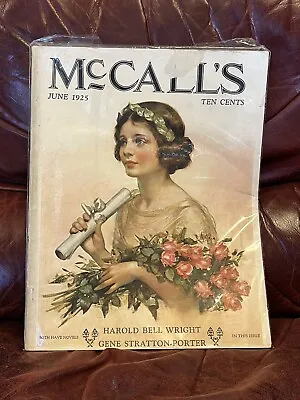 Antique Complete June 1925 McCall's Magazine • $14