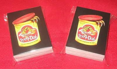 32013 Wacky Packages Ans11 Rare Black Canvas Set 1-55 Both A & B   @ 110 Total @ • $39.95