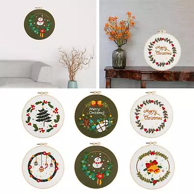 Full Range Of Cross Stitch Making DIY Embroidery With Hoops • $8.44