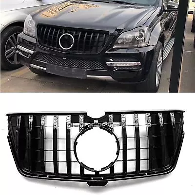 1x Front Bumper Grille Mesh GT For Mercedes Benz GL Class 2006-2012 Black • $145.13