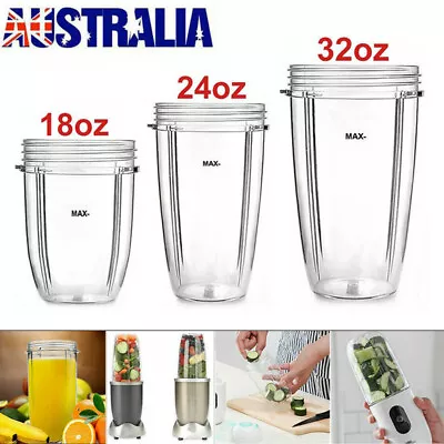 18/24/32OZ Clear Tall Magic Juicer Cup Mug For NutriBullet Nutri Bullet Blender • $16.86