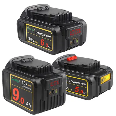 Fit For DeWalt Li-ion Battery DCB184 18V 5A 6A 9A Charger DCB182 DCB180 DCB200 • £43.98