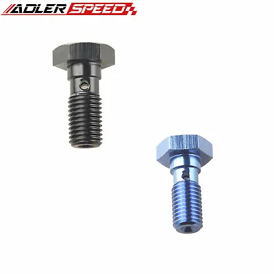 Brake Fitting Adapter Banjo Bolt M8x1.0 M8 X1.25 M12 X1.5 M14 X1.5 Aluminium • $4