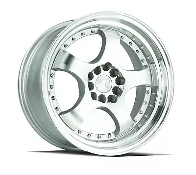 17x9 Aodhan AH03 5x100/114.3 +25  Machined Wheels (Set Of 4) • $749