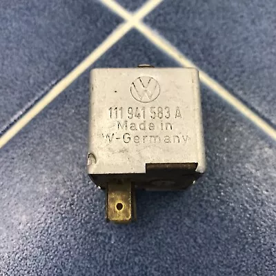 $25 • Buy Vintage VW Bug Bus Headlight  Relay 1967-79   German Thing Ghia Beetle Type 3