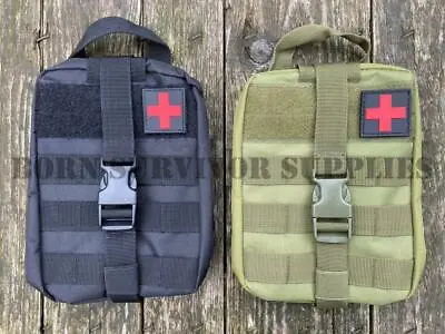 £11.99 • Buy FIRST AID TRAUMA KIT POUCH - Quick Detach MOLLE Tactical IFAK Medical Medic Bag