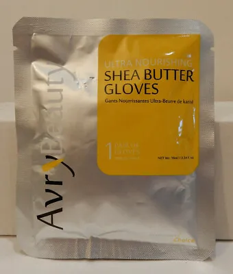 AvryBeauty Moisturizing Waterless Manicure Gloves - Shea Butter 1 Pair • $5.65