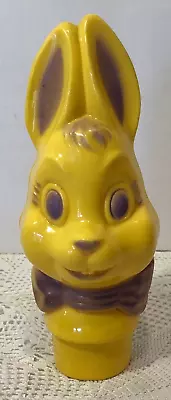 A Vintage Easter Bunny Circa 1960s Hard Plastic Coin Bank Decoration • $15