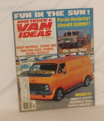 VTG 1978 1001 TRUCK & VAN IDEAS Magazine-July 1978 Life Ultra-Van Restyling • $19.95